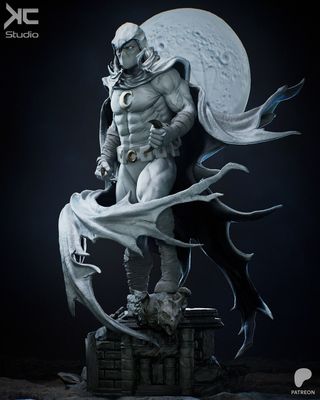 Preview do modelo 3D KcStudioMoon Knight