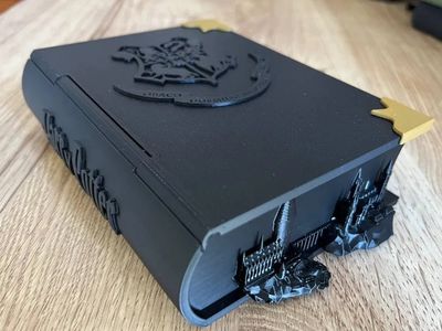 Preview do modelo 3D Caja Libro Harry Potter Hogwarts