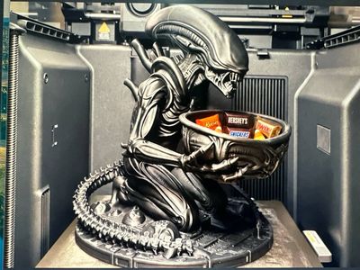 Preview do modelo 3D Xenomorph Candy Bowl [OS 403ECA3BA95B]
