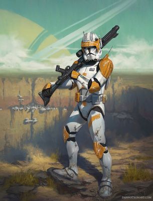 Preview do modelo 3D Custom Commander Cody @ for Home