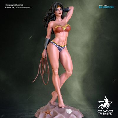 Modelo 3D Wonder Woman@vse pro 3D