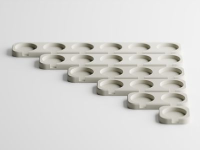 Preview do modelo 3D Nodum Base Wall Mount 2