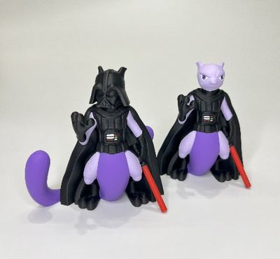 Modelo 3D StarWars Mewtwo