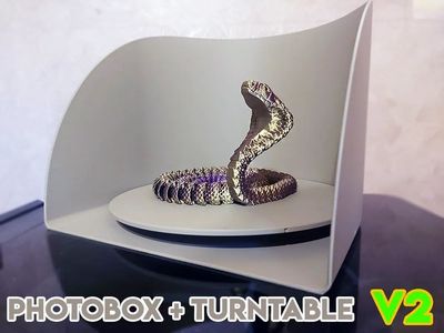 Preview do modelo 3D Photobox Turntable V2 [OS 1FA1B5C878F8]
