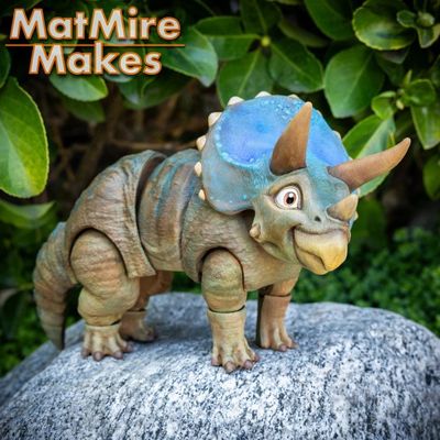 Modelo 3D MMM Triceratops v01R