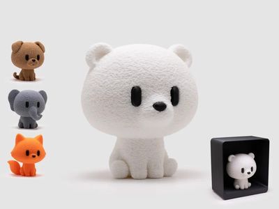 Preview do modelo 3D Bear