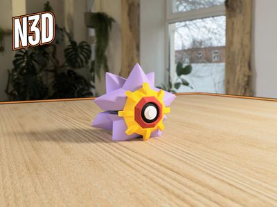 Preview do modelo 3D #0121 Starmie