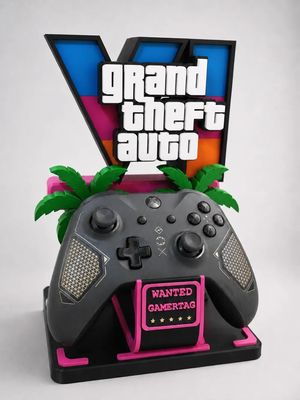 Modelo 3D GTA VI Universal PS5 & Xbox Controller Stand