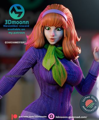 Modelo 3D 3DMOONN daphne Basic tier