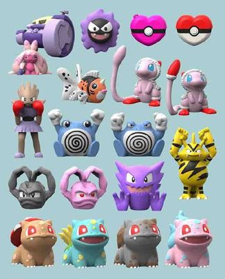Modelo 3D 12 24 Pokemon December
