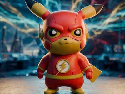 Modelo 3D flash pikachu