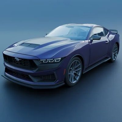 Modelo 3D Ford Mustang 2024 Dark Horse