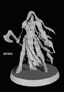 Preview do modelo 3D stigmatic nun