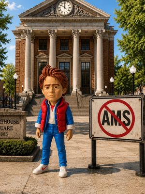 Modelo 3D martyn mcfly