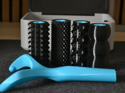 Modelo 3D massage tool with replaceable tpu rollers massage tool holder