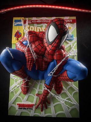 Modelo 3D Spiderman Concert Poster