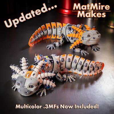 Modelo 3D MMM RoboLotl v03 @Print3DWorld