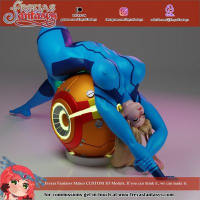 Preview do modelo 3D Samus Freyas Fantasys