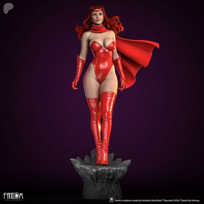 Modelo 3D Scarlet Witch Fandom Collectibles (1)