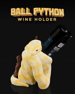 Modelo 3D Ball Python Wine Holder 2dc84b3f85 11909114d9