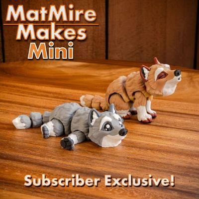 Preview do modelo 3D MMMini Wolf v01