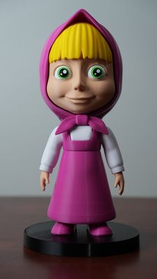 Modelo 3D Masha
