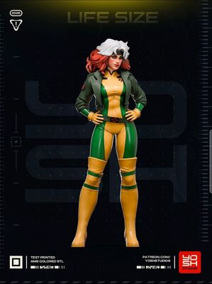 Modelo 3D life size Rogue Yosh Studios