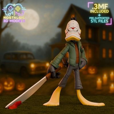 Preview do modelo 3D Nostalgic3d Daffy Duck Jason