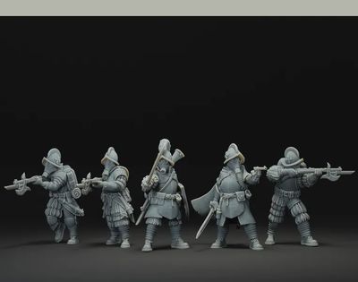 Modelo 3D papal sniper