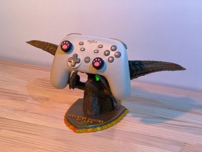 Preview do modelo 3D dragon controller stand