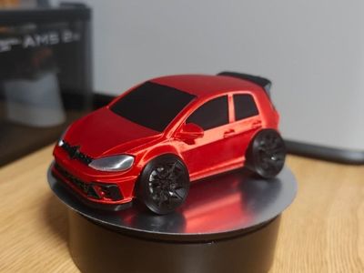 Modelo 3D vw golf mk7 gti