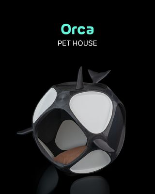 Preview do modelo 3D Orca Pet House 4d1a378ec1