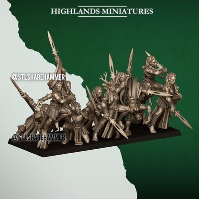 Modelo 3D UNSUPPORTED BLADESINGERS
