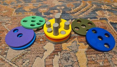 Preview do modelo 3D Stacking Toy