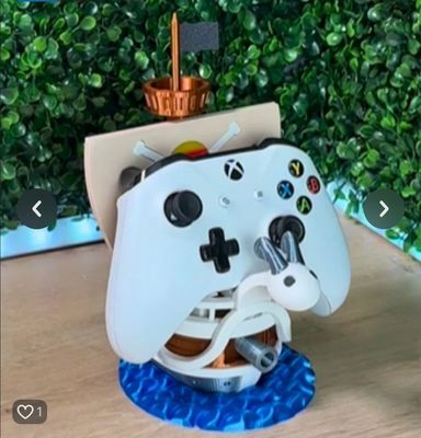 Modelo 3D GOING MERRY CONTROLLER HOLDER @STL3DBrasilFree (1)