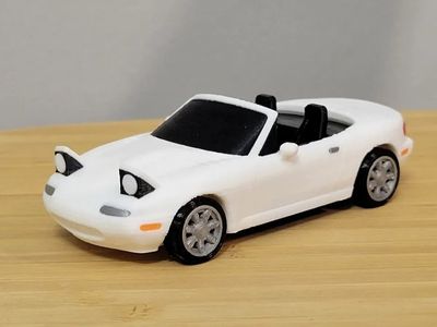 Preview do modelo 3D Miata MW