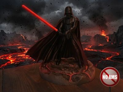Modelo 3D darth vader con spada