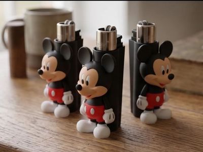 Modelo 3D Mickey Mouse Clipper Cover