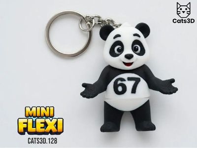 Preview do modelo 3D Cats 3D Studio Panda MakerWorld
