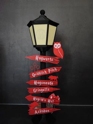 Modelo 3D Harry Potter Street Lamp V2