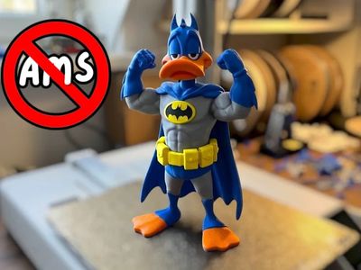 Modelo 3D Daffy Duck Batman Classic AMS