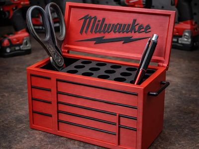 Modelo 3D Toolbox Pen Holder (Milwaukee Edition)