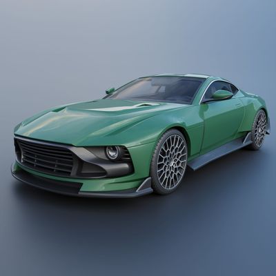 Modelo 3D Aston Martin Valour 2024