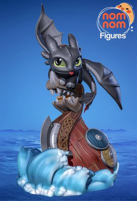 Preview do modelo 3D Toothless How to Train Your Dragon